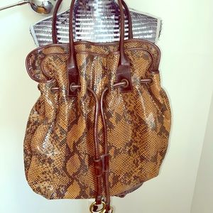 Pictro Alessandro Snakeskin Purse